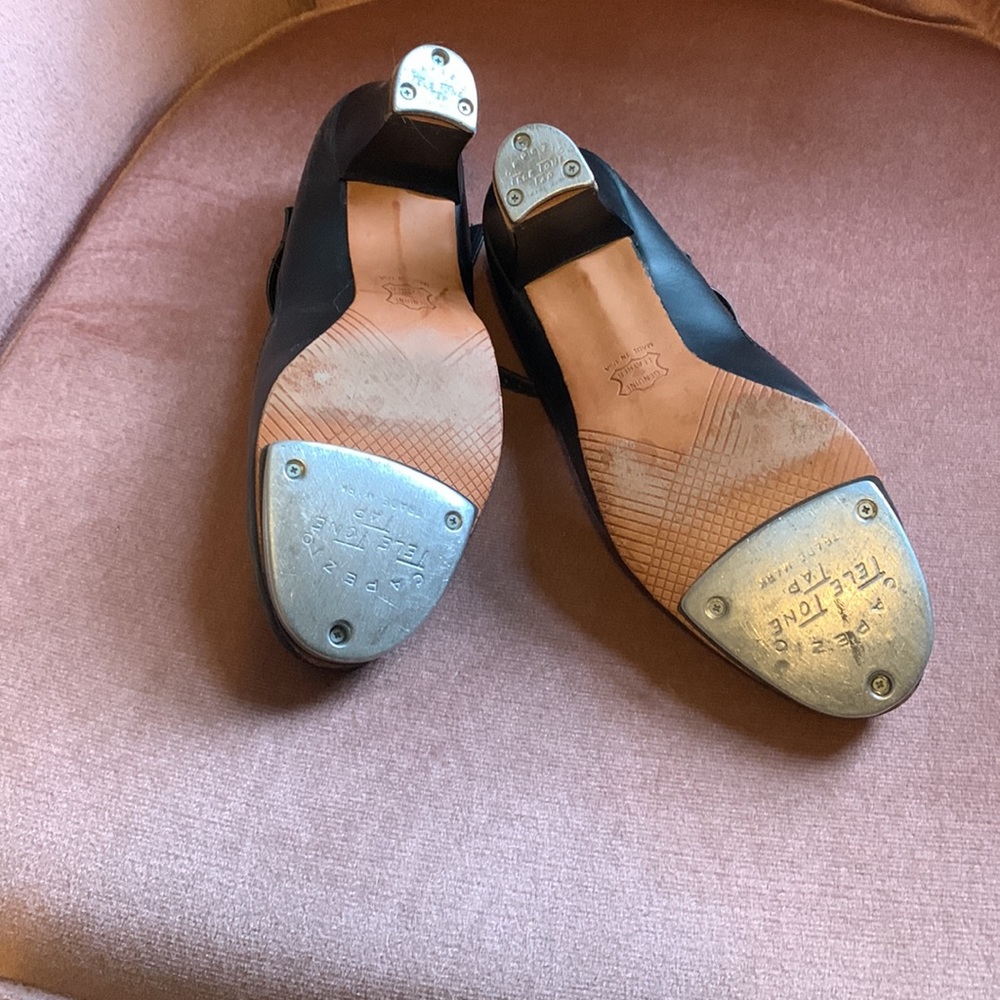 Character heeled leather Tap shoes ▪️ - Picture 3 of 5
